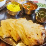 インド料理【ハーブスパイスキッチン】チーズに溺れる最高ナン！